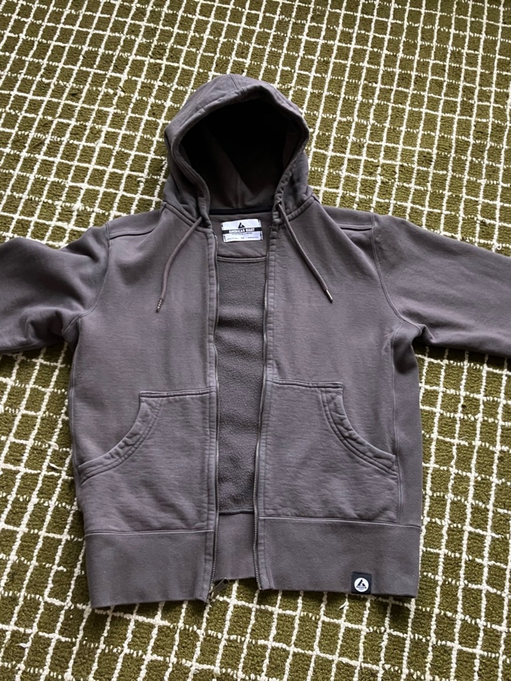 American Giant Zip Up Hoodie
